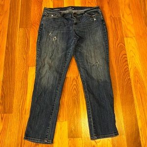Women’s jeans denim, Liz, Claiborne size 12, City fit skinny boyfriend, soft